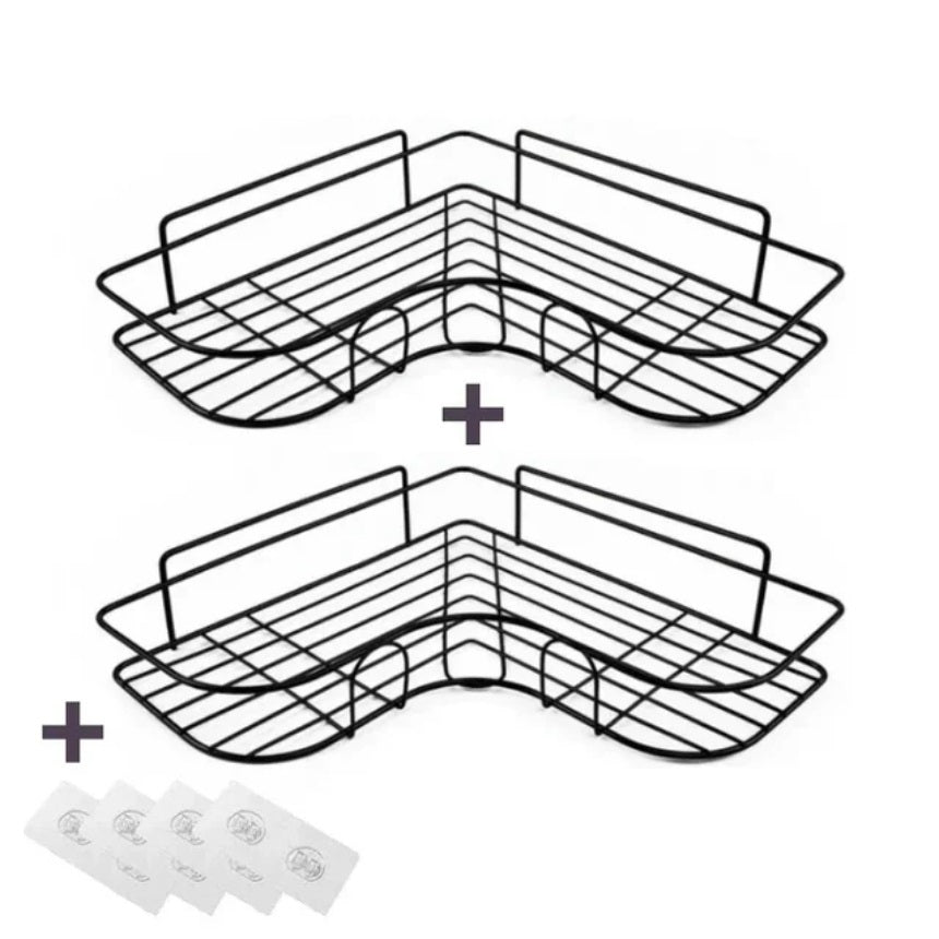 Organizadores Adhesivos Inoxidables para Ducha