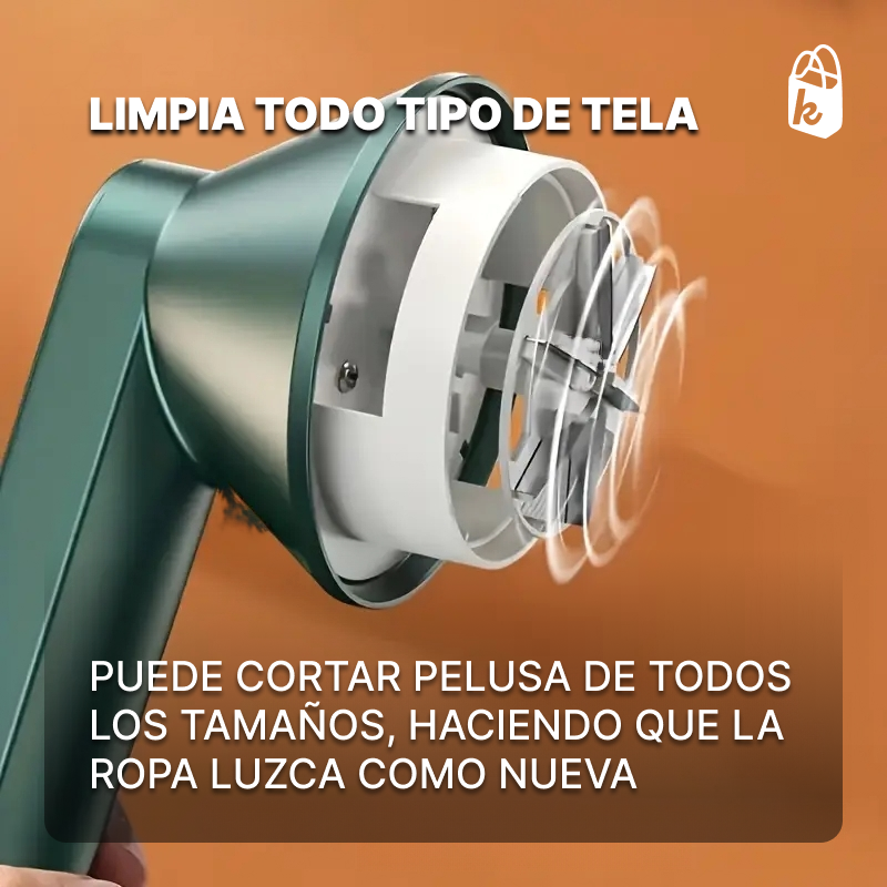 Removedor de Motas portátil y eléctrico